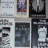 Copies of several Iain Banks novels