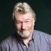 Portrait of the late author Iain Banks
