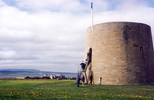 The Martello Tower at Hoy, Orkney.